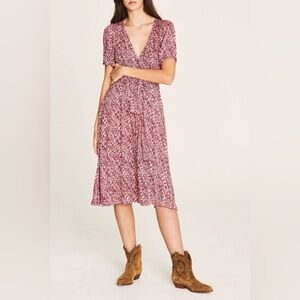 Ba&sh Noemie Crossover Dress